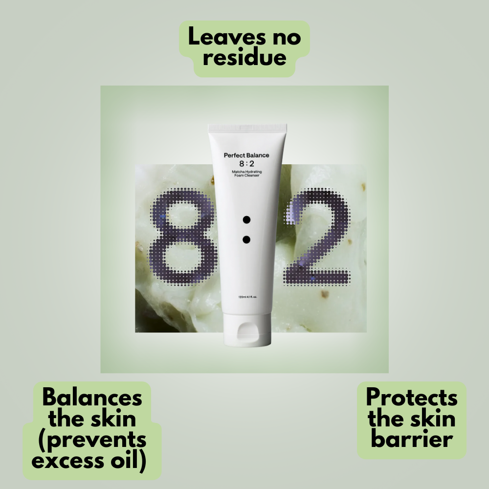 B:LAB Perfect Balance Matcha Hydrating Foam Cleanser 120 ml