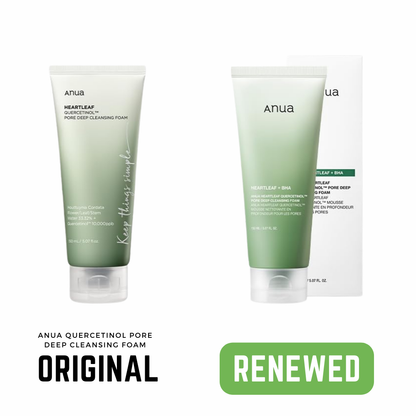 Anua Heartleaf Quercetinol Pore Deep Cleansing Foam 150 ml | 5.07 fl oz