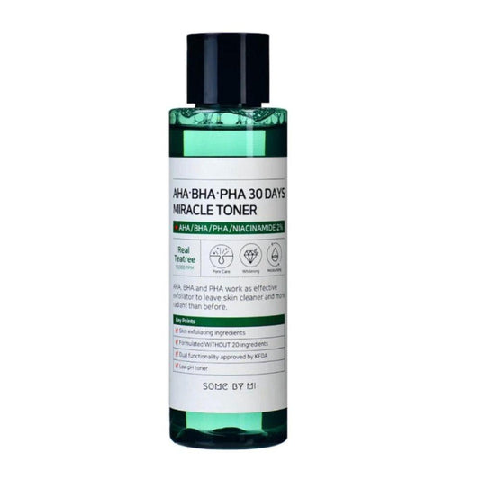 Some By Mi AHA, BHA, PHA 30 Days Miracle Toner 150ml Toners & Astringents from Some By Mi