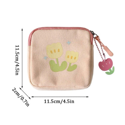 Cute Floral Design Pouch Pouch from Felicity