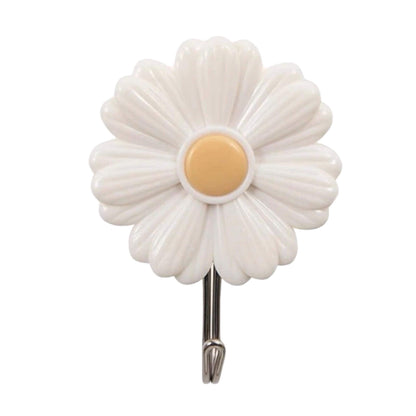 2 pc Flower Shaped Stick On Wall Hook Cute Wall Hooks from Unbranded