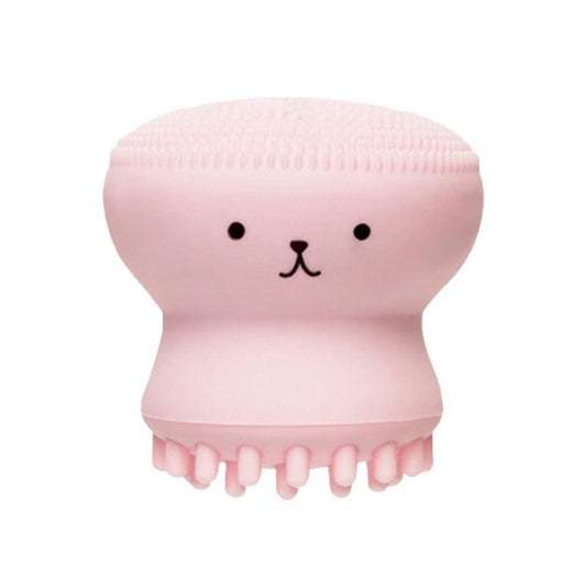 Etude House My Beauty Tool Exfoliating Silicon Brush, Jelly Fish Pink Beauty Tool from Etude House